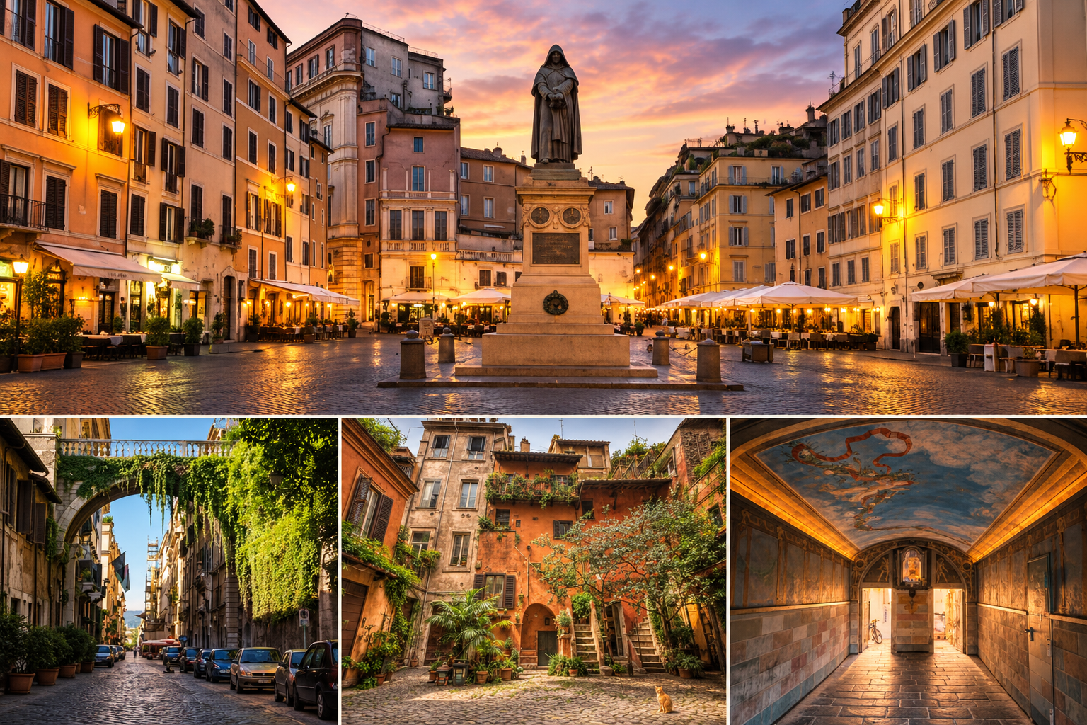 Campo de' Fiori e la Roma nascosta